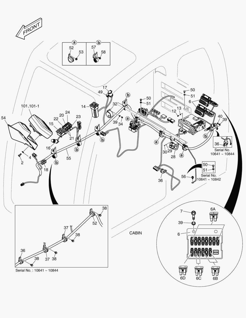 1681 ELECTRIC PARTS - CABIN [10641~]