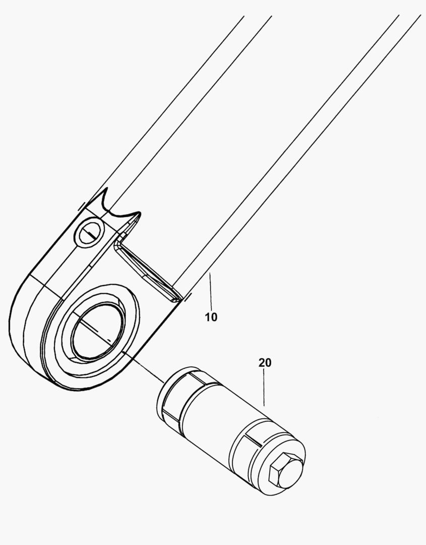 G440-4 TILTING CYLINDER MOUNTING