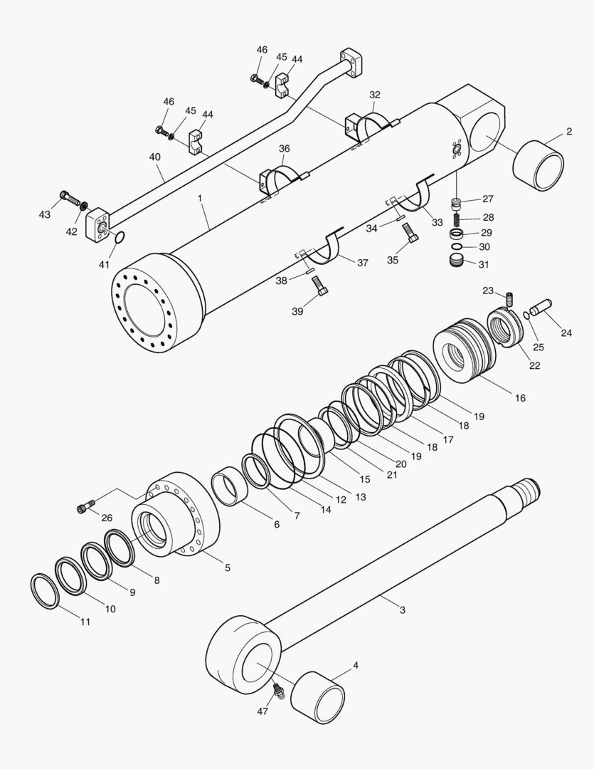 ЦИЛИНДР РУКОЯТКИ