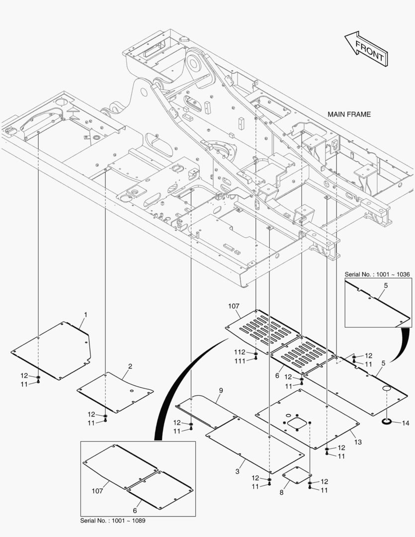 ОБТЕКАЕМАЯ ПОДКУЗОВНАЯ ПАНЕЛЬ