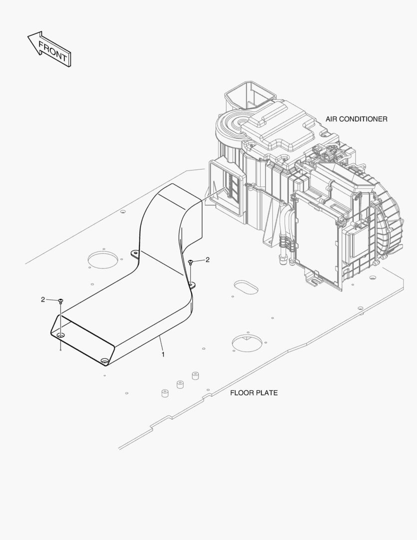 7165 HEATER COVER - HIGH
