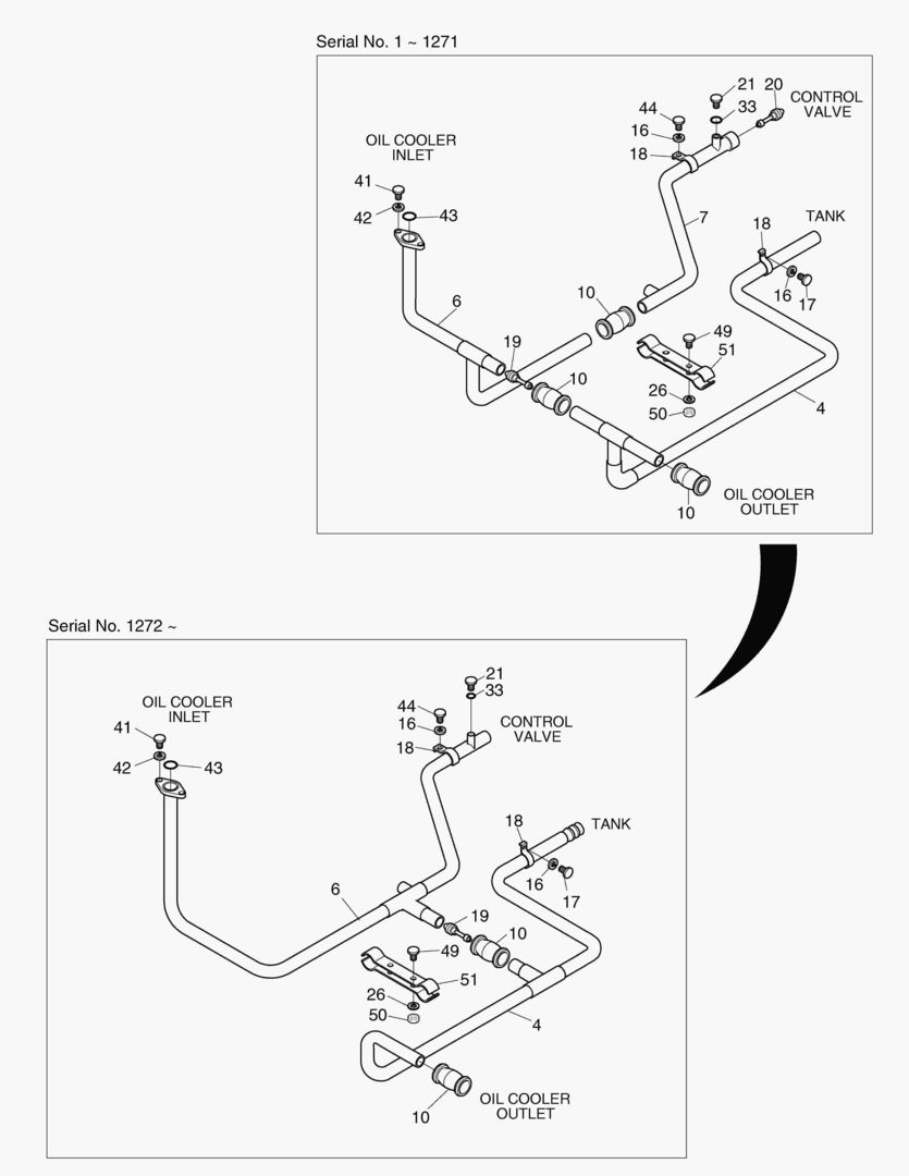 ТРУБОПРОВОД НИЗКОГО ДАВЛЕНИЯ(3)-KMX13A