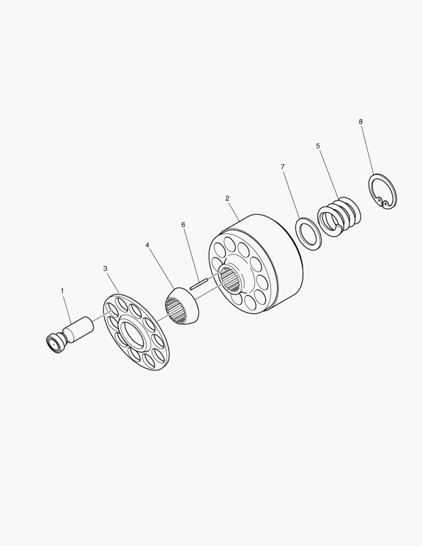 ОСНОВНОЙ НАСОС - РОТОР