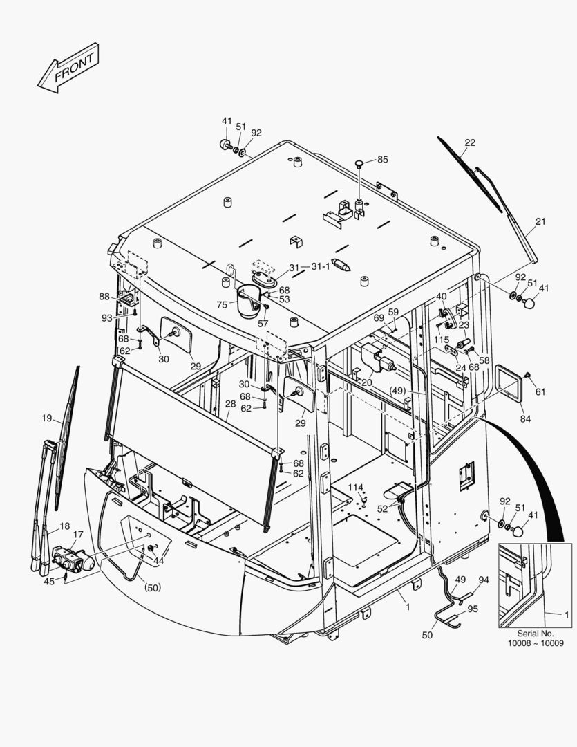 5461 CABIN(1) - BODY [10008~]