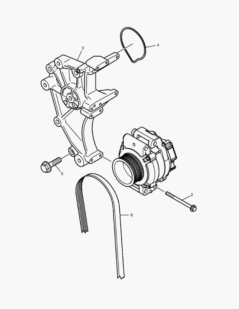 063 ALTERNATOR,MOUNTINGгЂЂ
