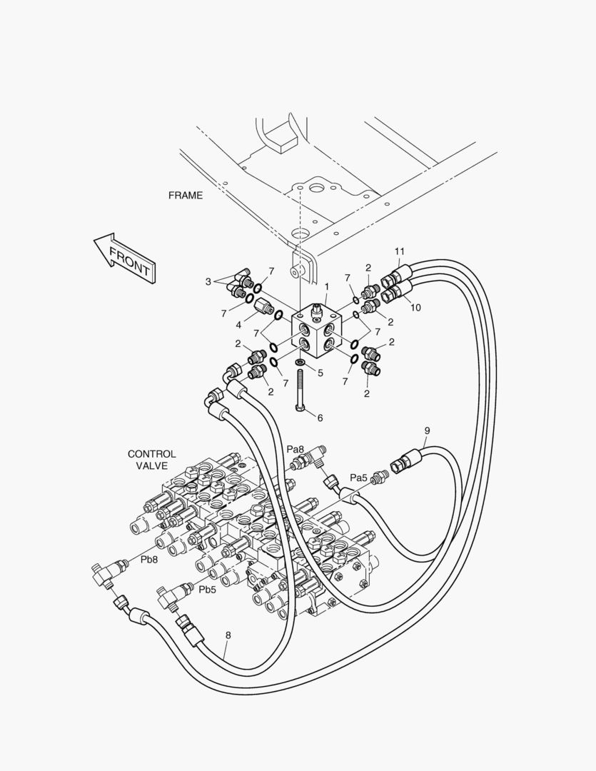ТРУБОПРОВОД СЕРВОУПРАВЛЕНИЯ - ИЗМЕНЕНИЕ РЕЖИМА(2)