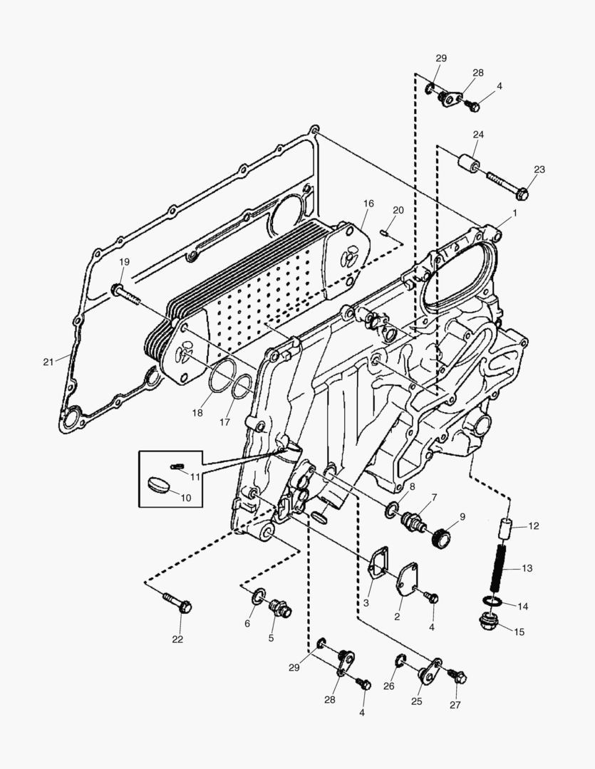 G010-180 OIL COOLER