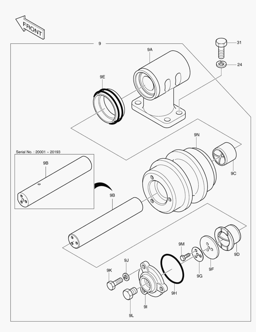ВЕРХНИЙ ПОДШИПНИК