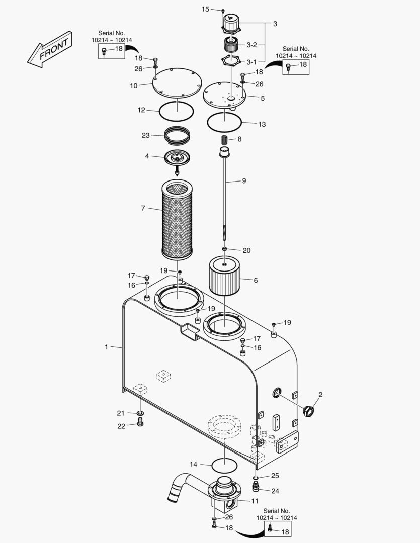 РЕЗЕРВУАР ДЛЯ МАСЛА