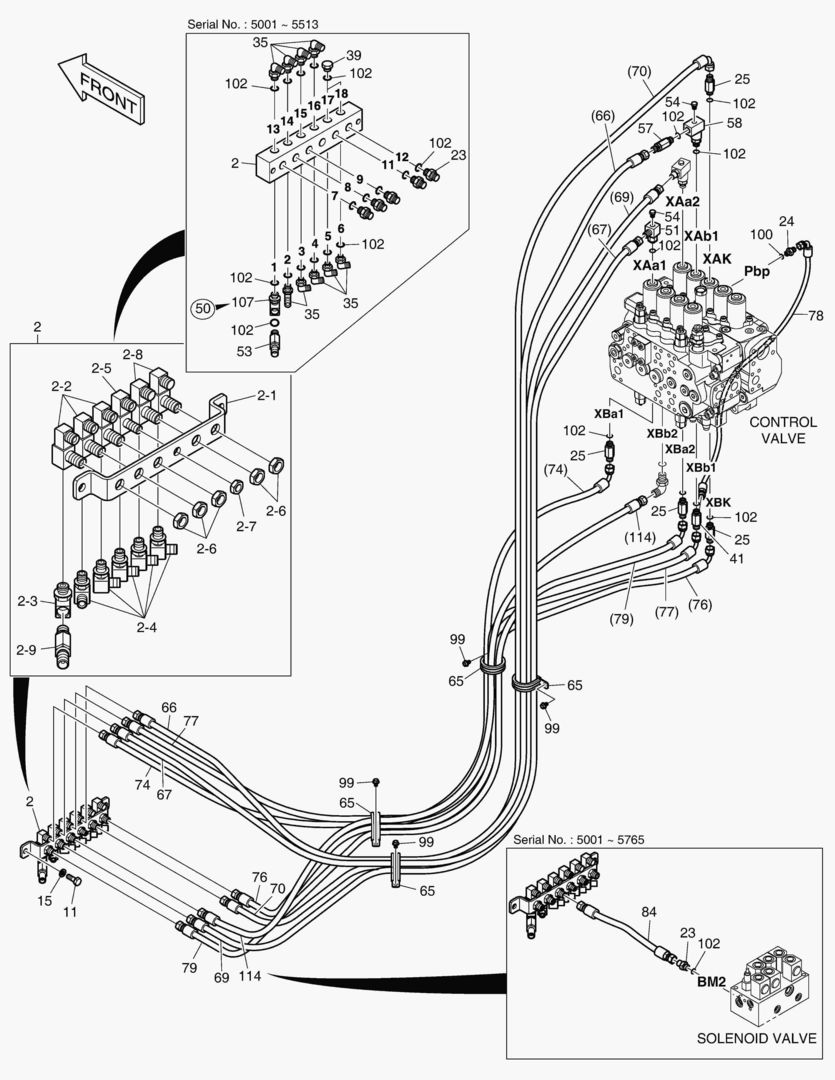 1300 PILOT PIPING(1) [5001~5896]