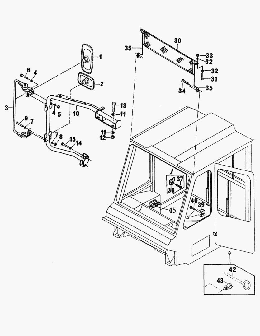 G075-5 EQUIPMENT; CAB