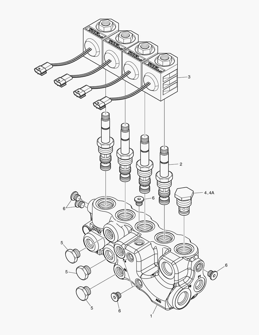 4260 SOLENOID VALVE - 4 SOL
