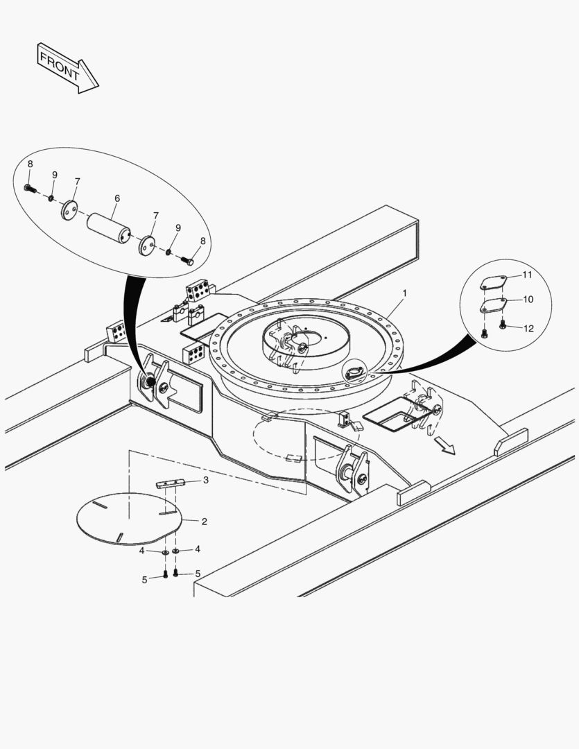 РАМА ГУСЕНИЦЫ