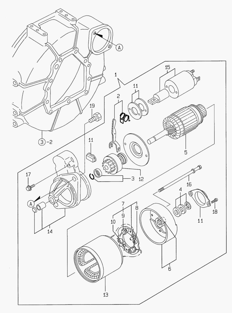 СТАРТЕРНЫЙ МОТОР