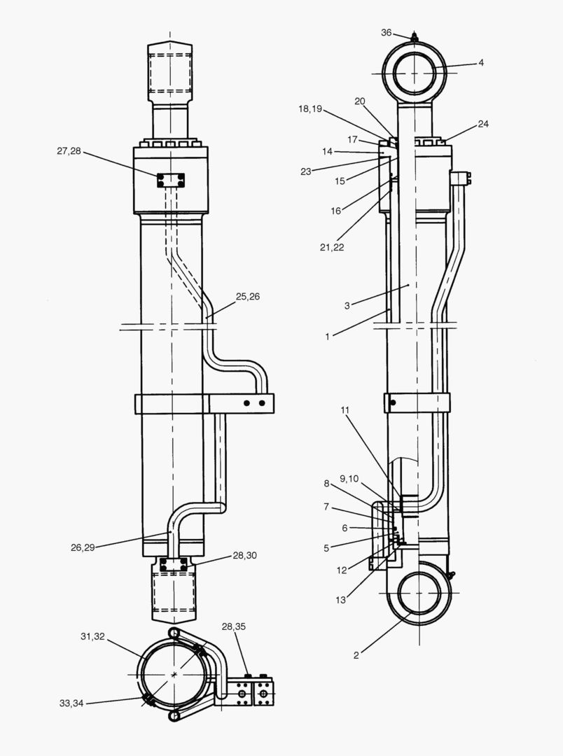 6610 BOOM CYLINDER(L.H) [1~83]