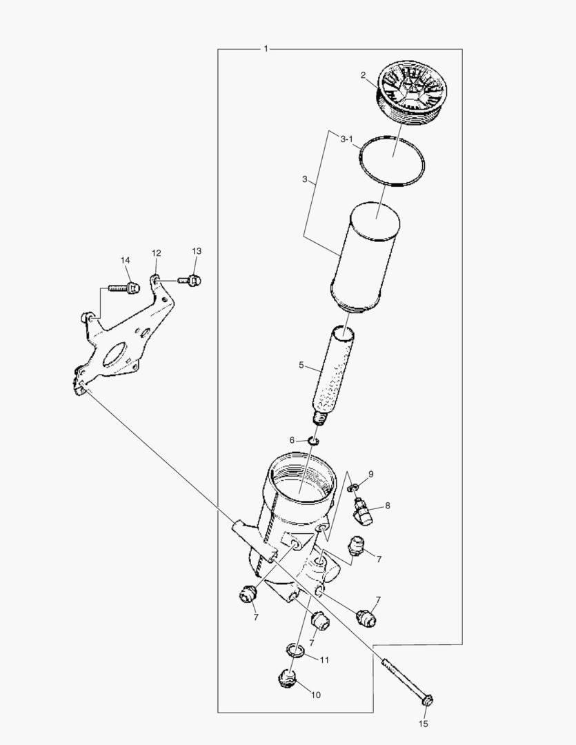 G010-390 FUEL FILTER UNIT
