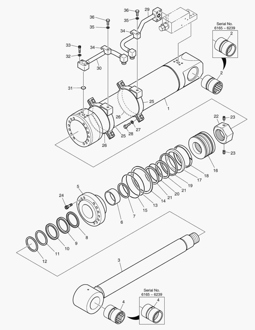 Спецтехника 4441 ARTI. BOOM CYLINDER - LOCK VALVE [6165~] - главное фото