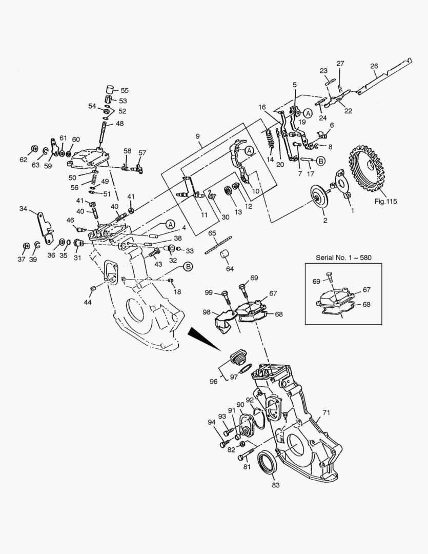КАРТЕР РАСПРЕДЕЛИТЕЛЬНЫХ ШЕСТЕРЕН