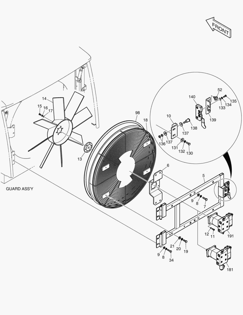 ПОВОРОТНЫЙ ПРЕДОХРАНИТЕЛЬ ВЕНТИЛЯТОРА
