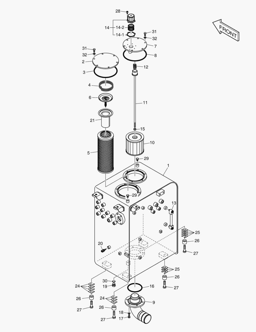 РЕЗЕРВУАР ДЛЯ МАСЛА