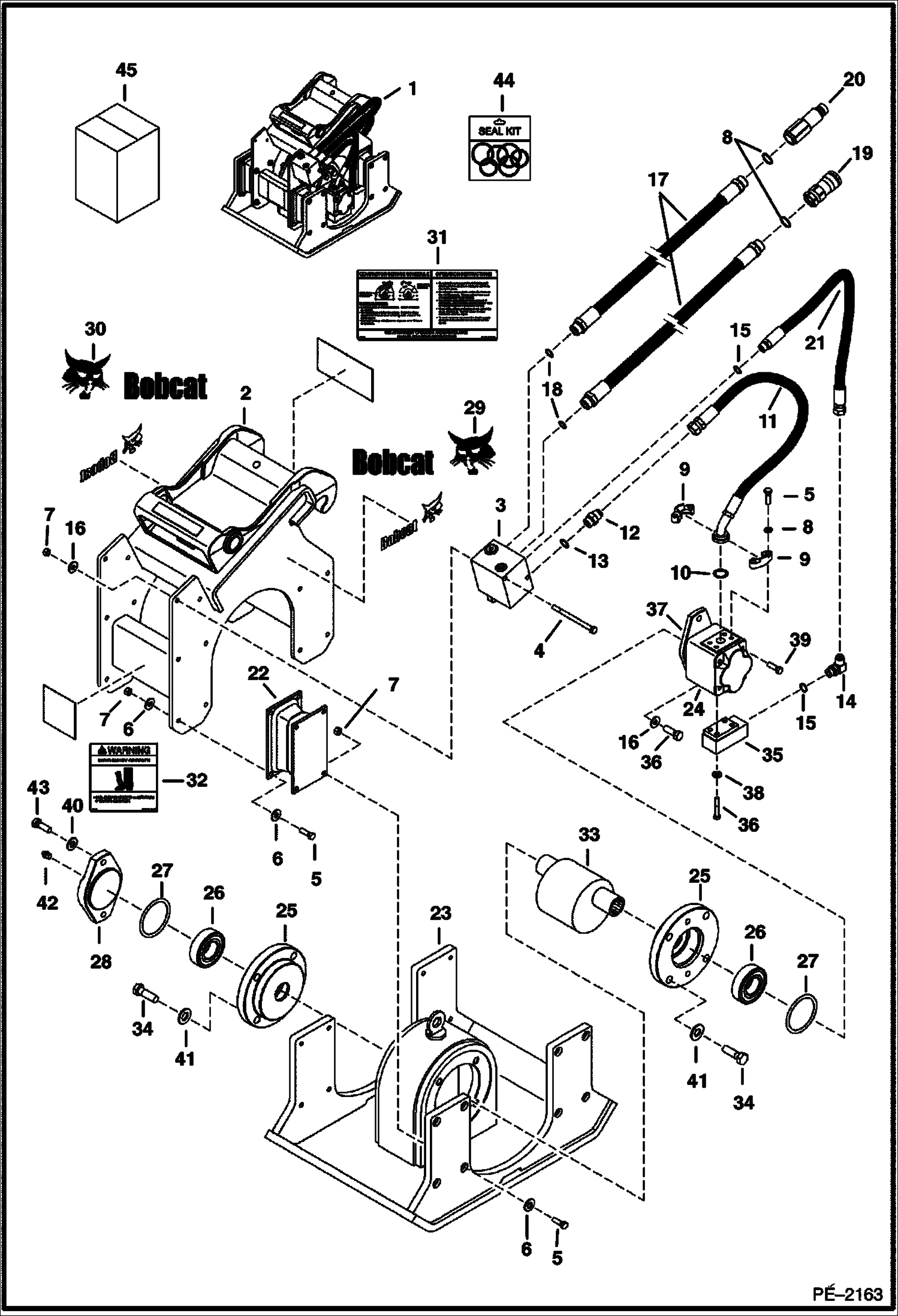 ТРОМБОВОЧНАЯ ПЛИТА (325-341,430,435) (PC30 7695)