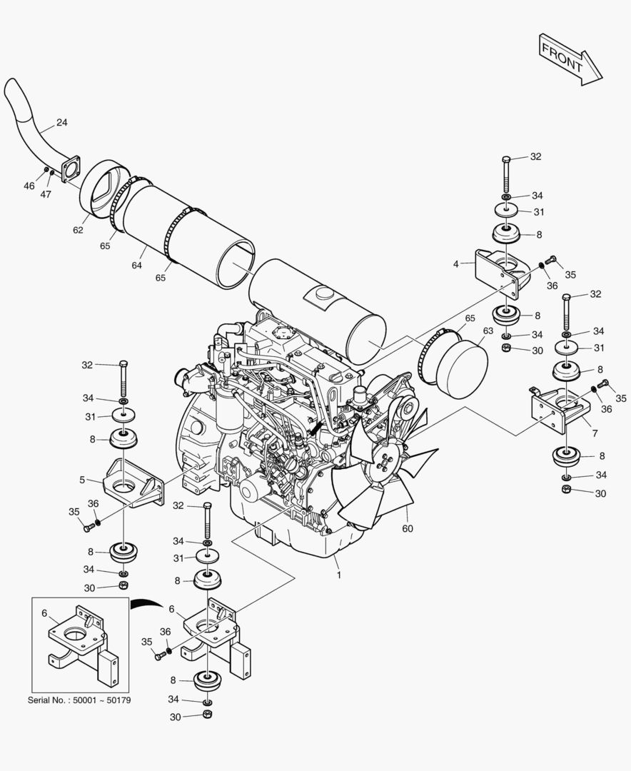 МОНТАЖ ДВИГАТЕЛЯ