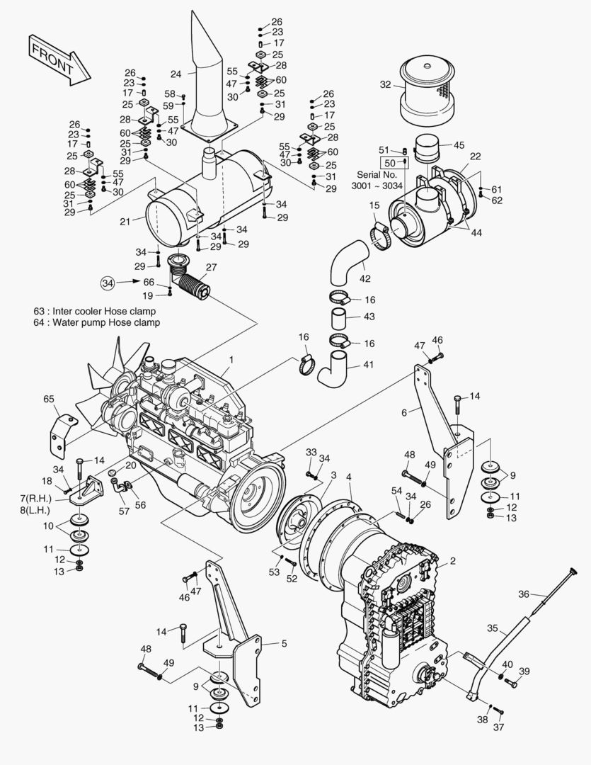 МОНТАЖ ДВИГАТЕЛЯ