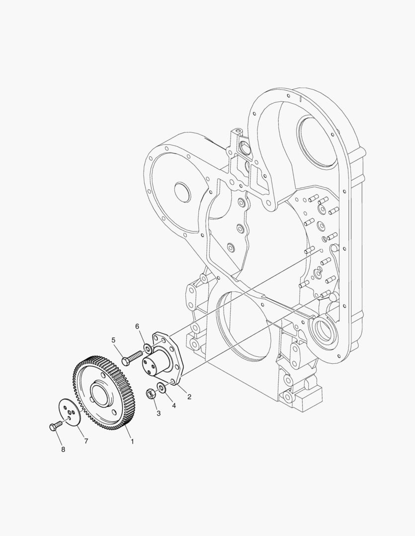 076 TIMING CASE GEARS (4)