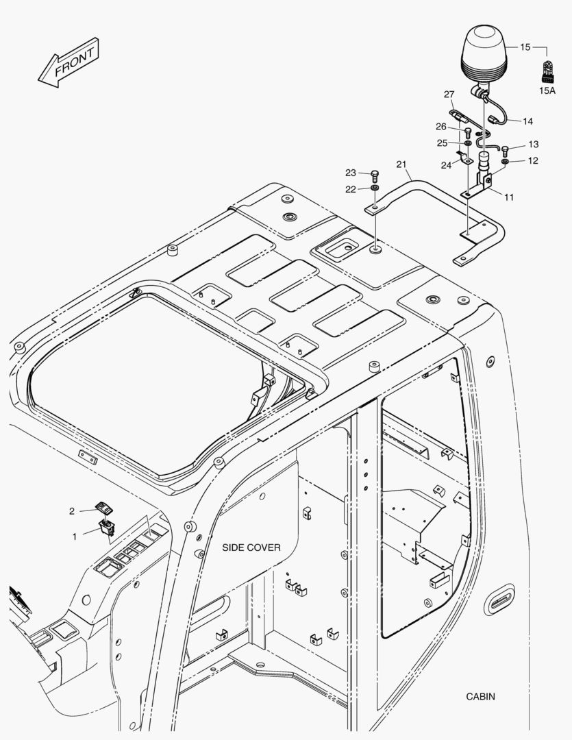 1790 ROTATING BEACON