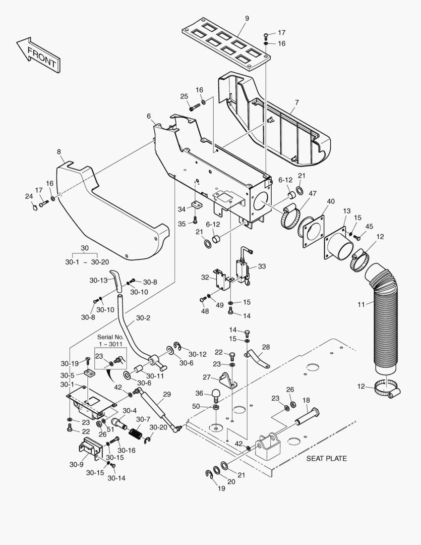 ПУЛЬТ УПРАВЛЕНИЯ-ЛЕВОСТОРОННИЙ