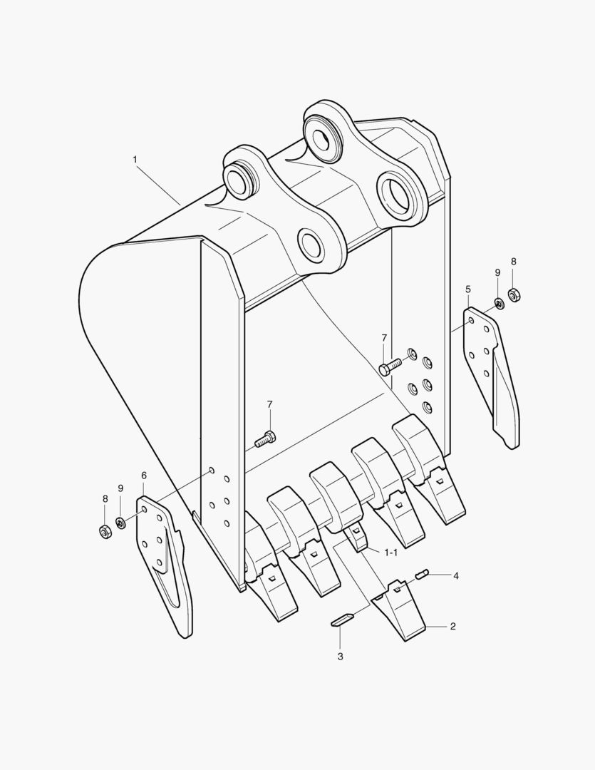 5157 BUCKET-0.55MВіESCO TYPE