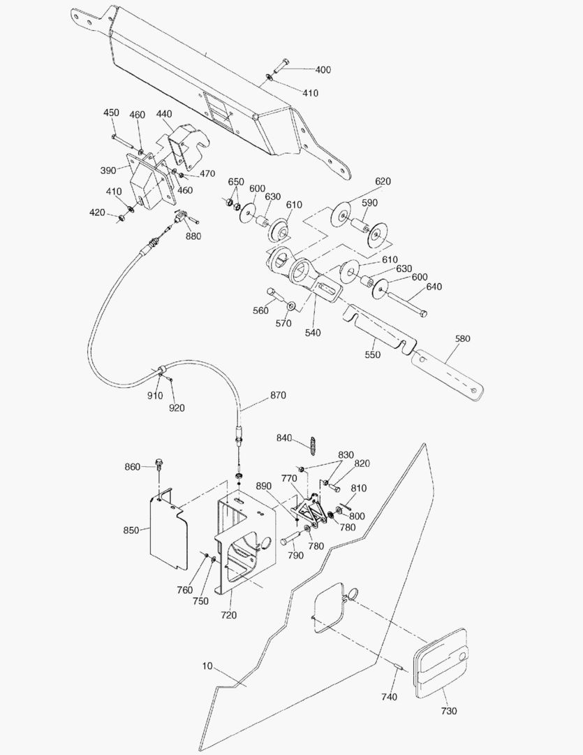 G300-4 BONNET [~710795]