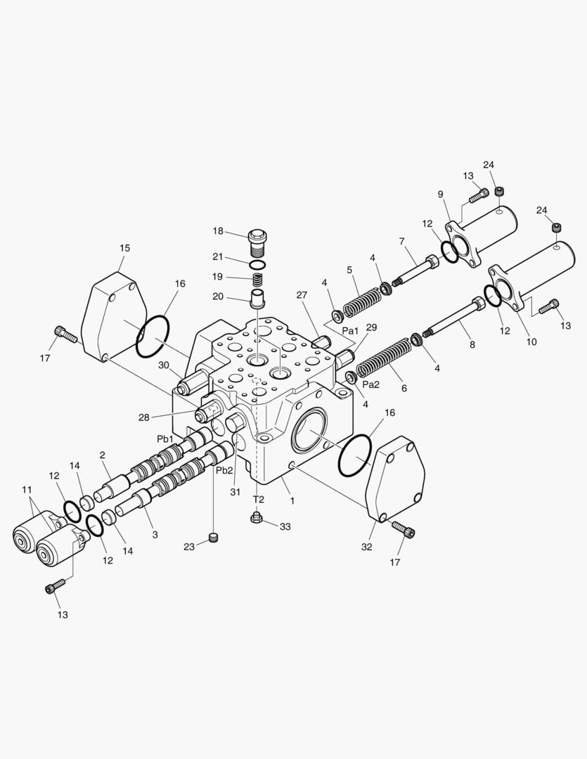 РЕГУЛИРУЮЩИЙ КЛАПАН - 2 КАТУШКИ (K ТИП)
