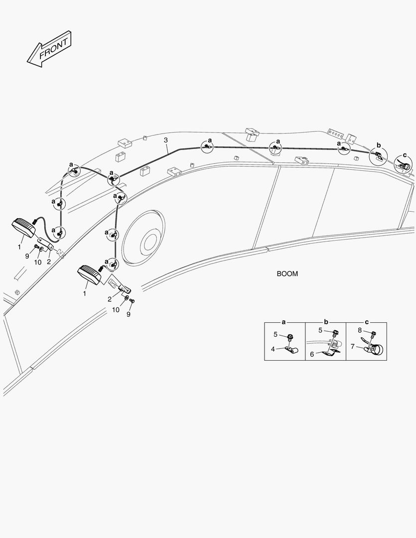 7760 WORKING LAMP - BOOM(LED)