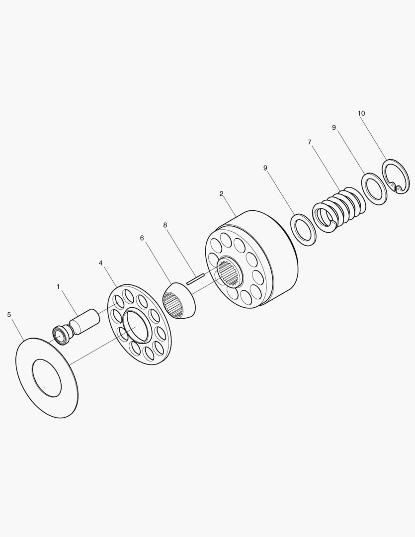ОСНОВНОЙ НАСОС-ПОРШЕНЬ