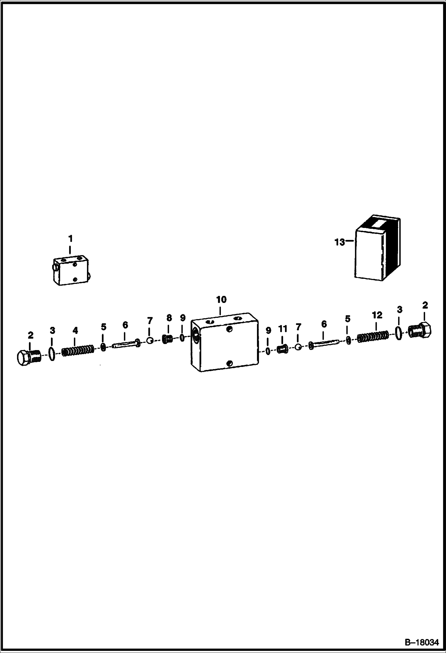 ЩЕТКА УГЛОВАЯ ПОВОРОТНАЯ (ГИДРАВЛИЧЕСКИЙ ТОРМОЗНОЙ КЛАПАН) (570B)