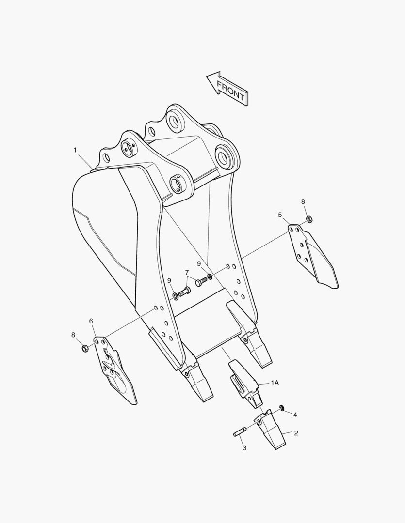 6620 BUCKET ASS`Y - 0.51mВі