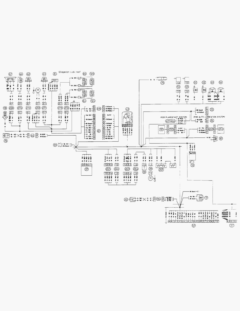 G062-7 ELECTRICAL SYSTEM; CAB