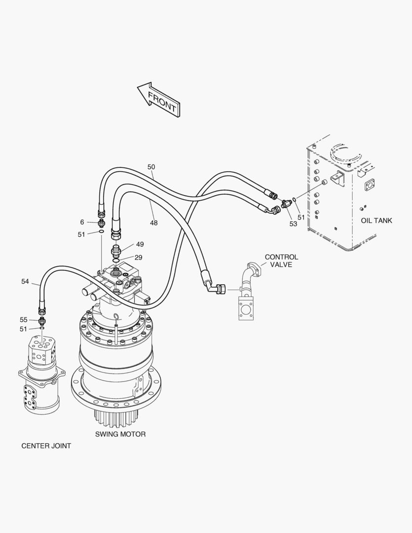 ТУБОПРОВОД МАСЛЯНОГО РАДИАТОРА(3)