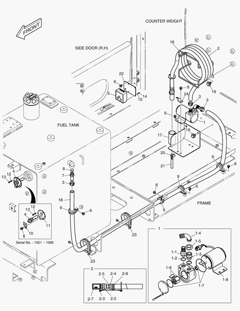 6120 FUEL FILLER PUMP