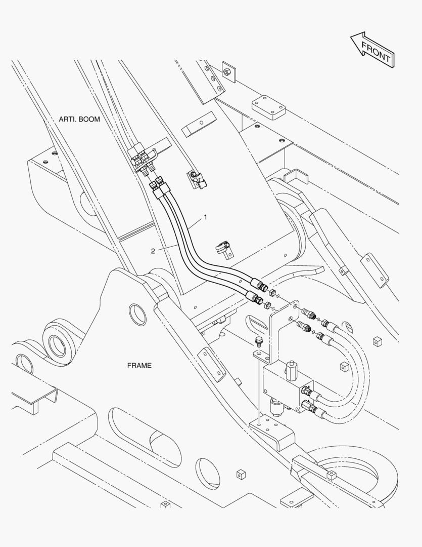 ГЛАВНАЯ МАГИСТРАЛЬ - БЫСТРОУСТАНАВЛИВАЕМЫЙ ФИКСАТОР(ШАРНИРНЫЙ)