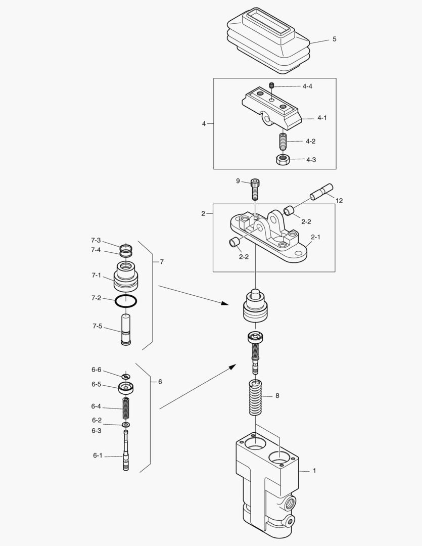 Спецтехника 4570 PEDAL VALVE - главное фото