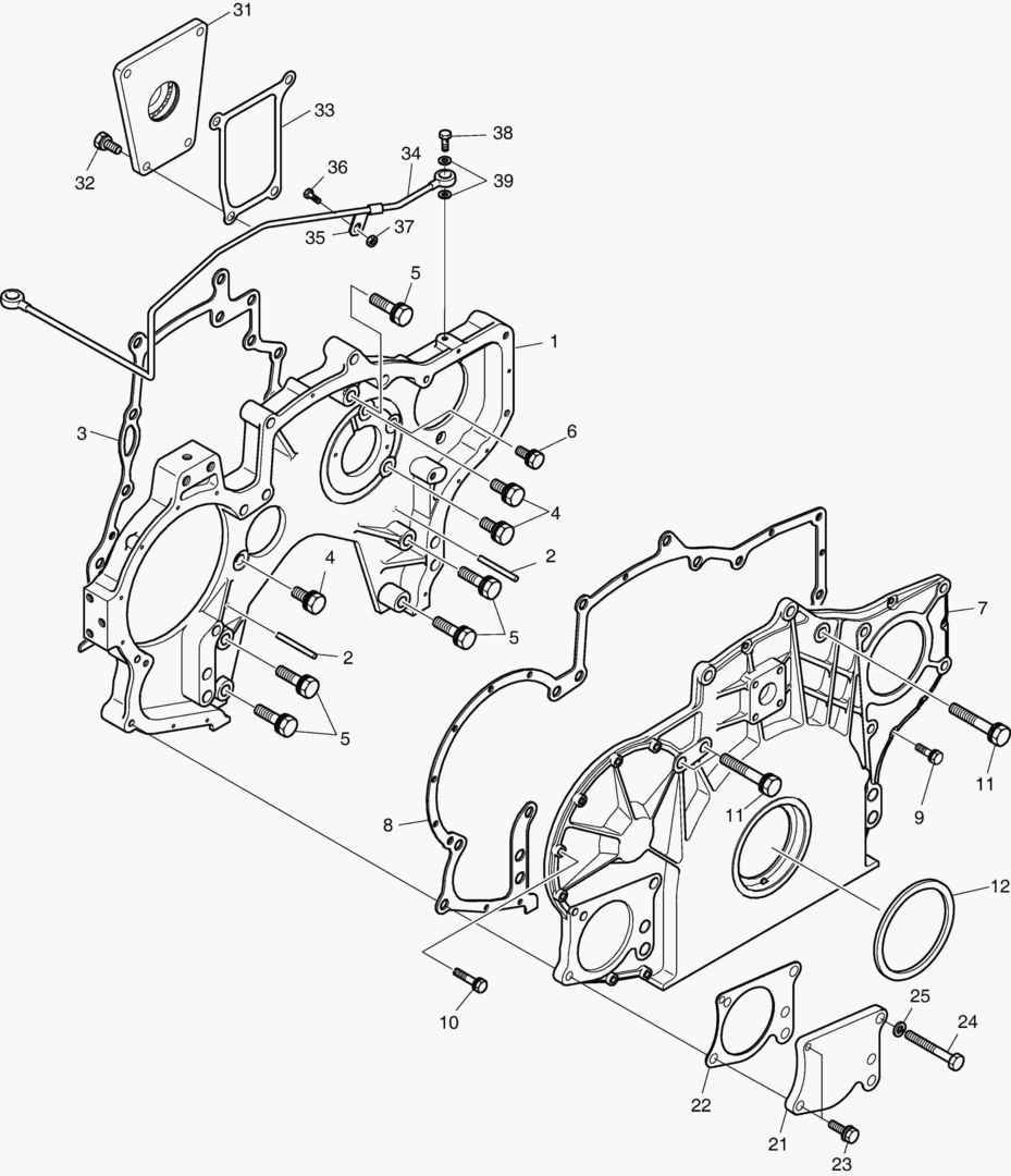 КАРТЕР РАСПРЕДЕЛИТЕЛЬНЫХ ШЕСТЕРЕН