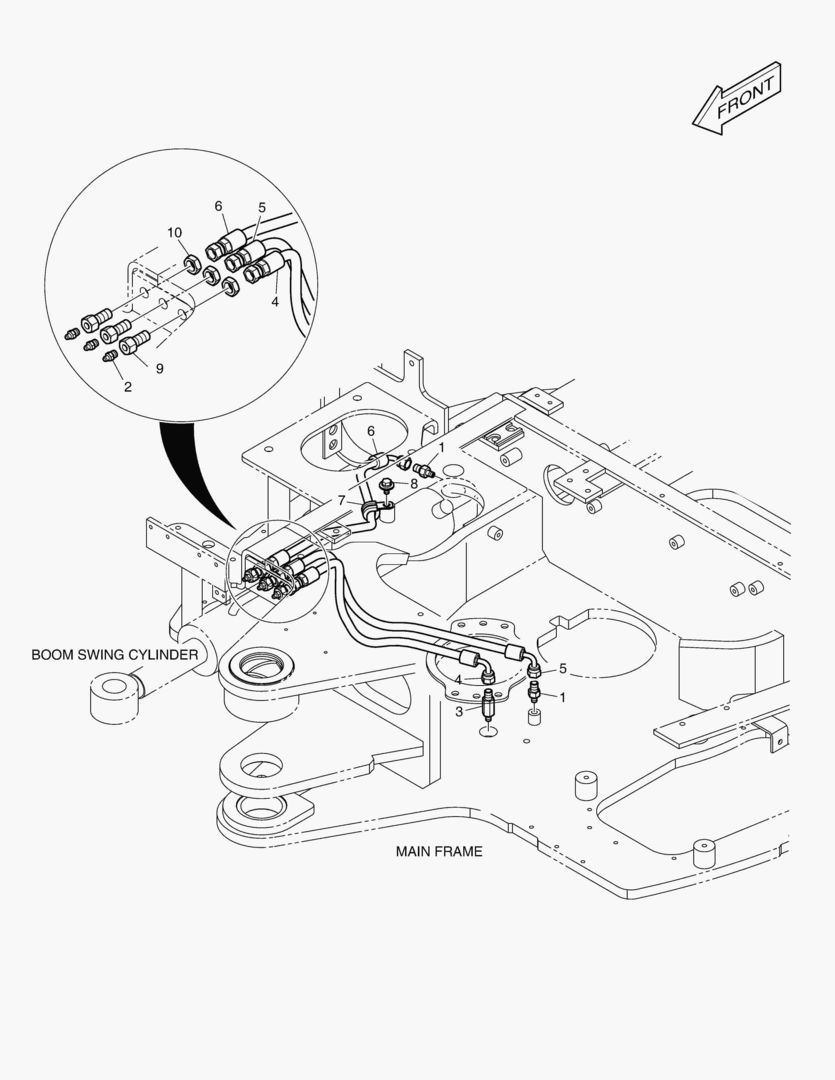 ТРУБОПРОВОД СМАЗОЧНОЙ СИСТЕМЫ