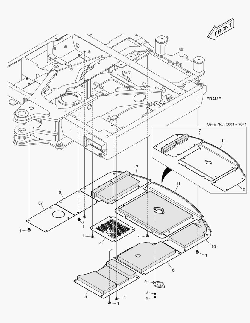 ОБТЕКАЕМАЯ ПОДКУЗОВНАЯ ПАНЕЛЬ