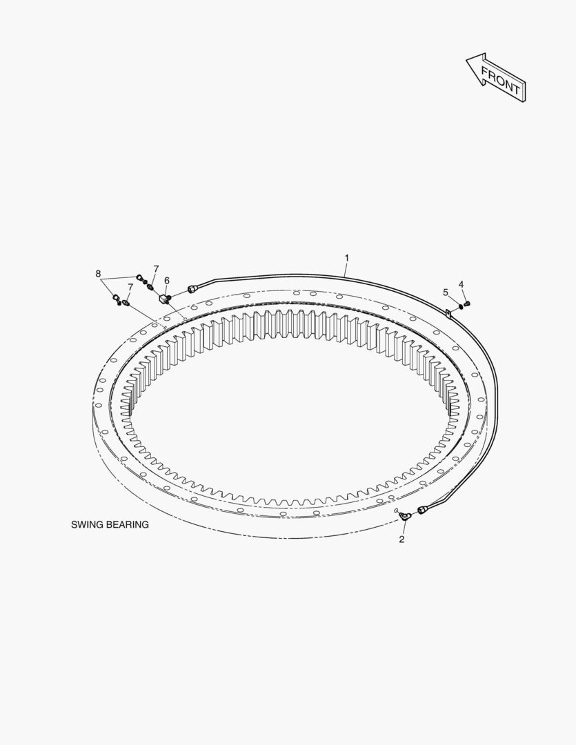 ТРУБОПРОВОД СМАЗОЧНОЙ СИСТЕМЫ