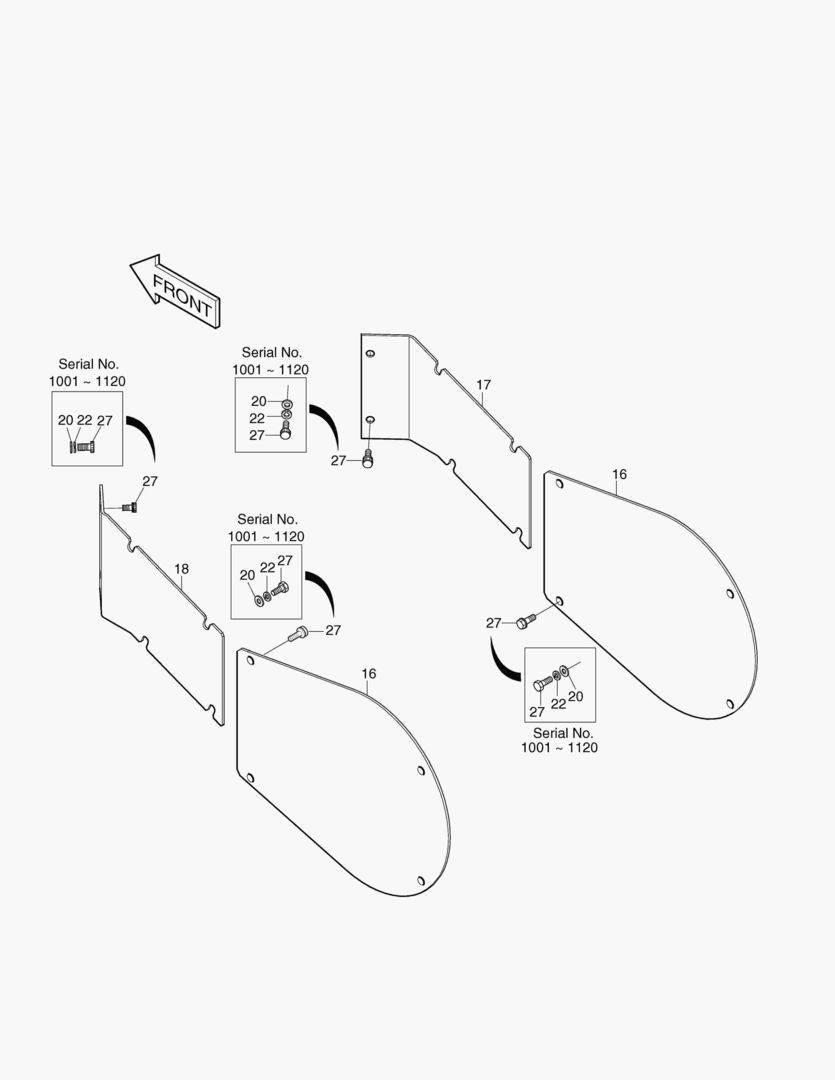 КРЫШКА ТРУБОПРОВОДА ХОДА