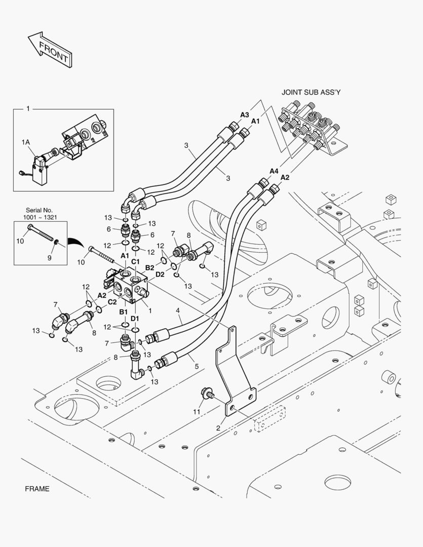 ТРУБОПРОВОД СЕРВОУПРАВЛЕНИЯ - ИЗМЕНЕНИЕ РЕЖИМА(1)
