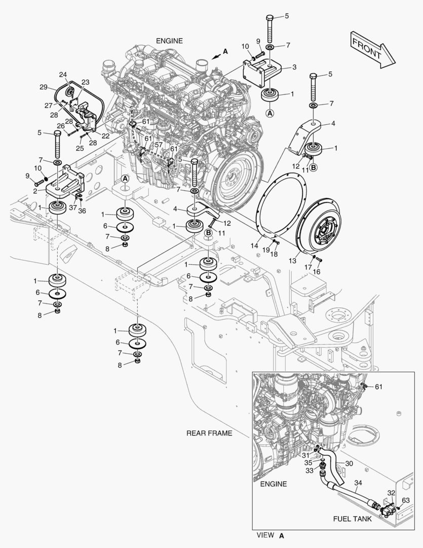 МОНТАЖ ДВИГАТЕЛЯ(1)