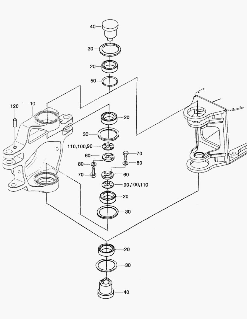 G270-4 ARTICULATION HINGE
